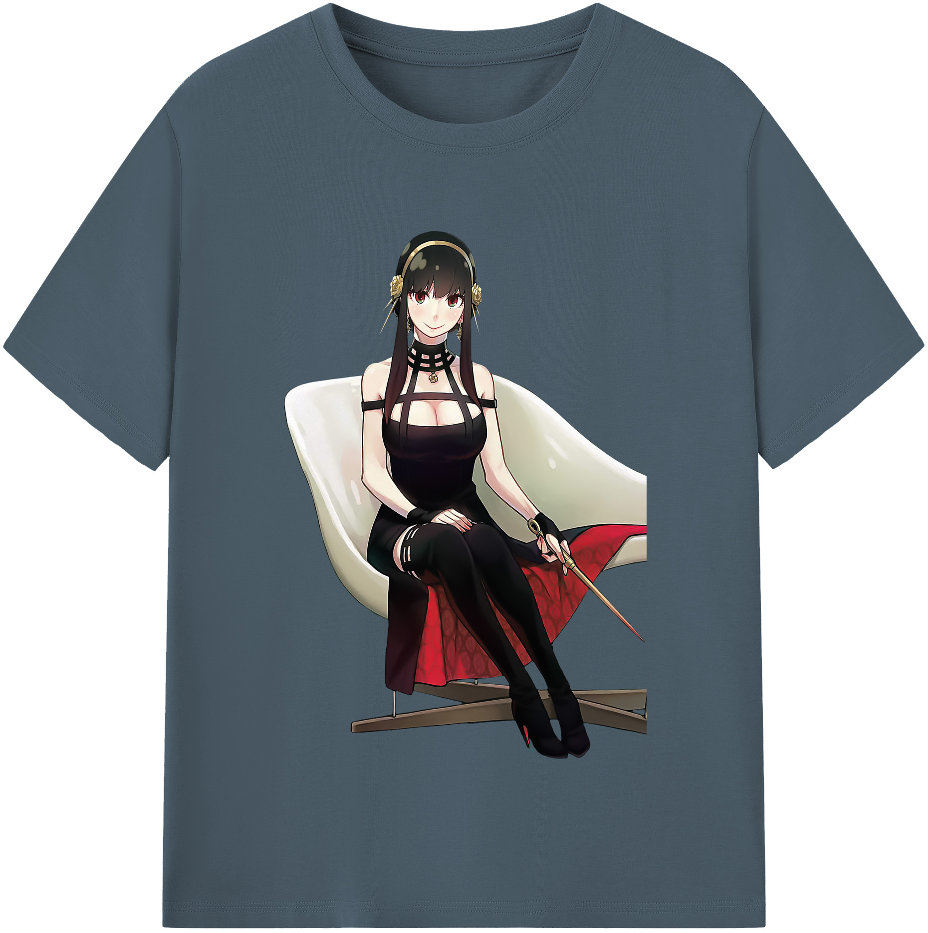 （画像用） SPY×FAMILY间谍家家酒 綿100％半袖Tシャツ（フロントプリント）